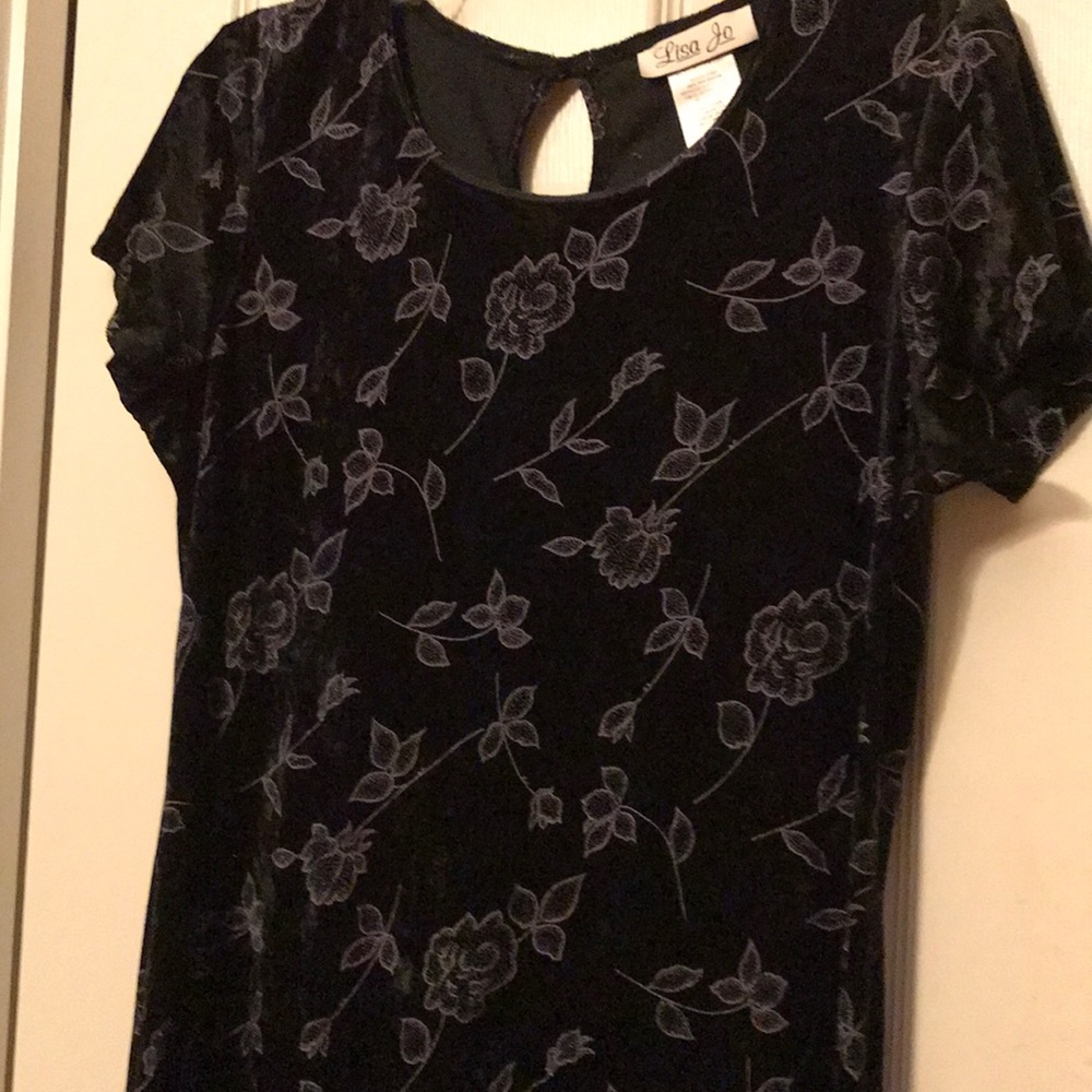 Long black dress